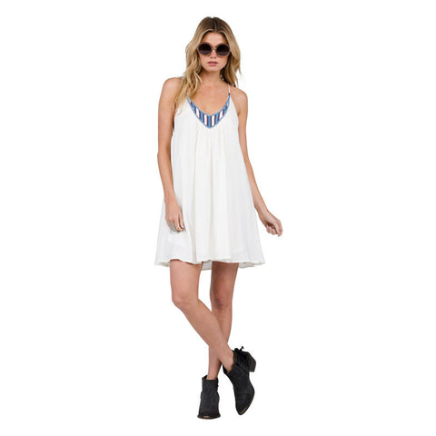 Volcom Money Tree Dress - Vintage White
