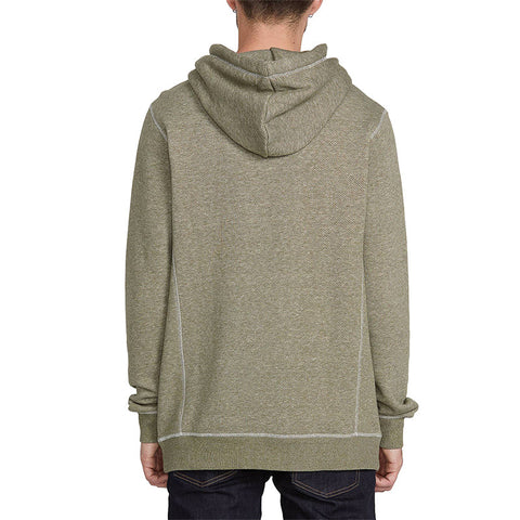 Volcom Ncoder Pullover Hoodie - Army Green Combo