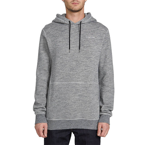 Volcom Ncoder Pullover Hoodie - Heather Black
