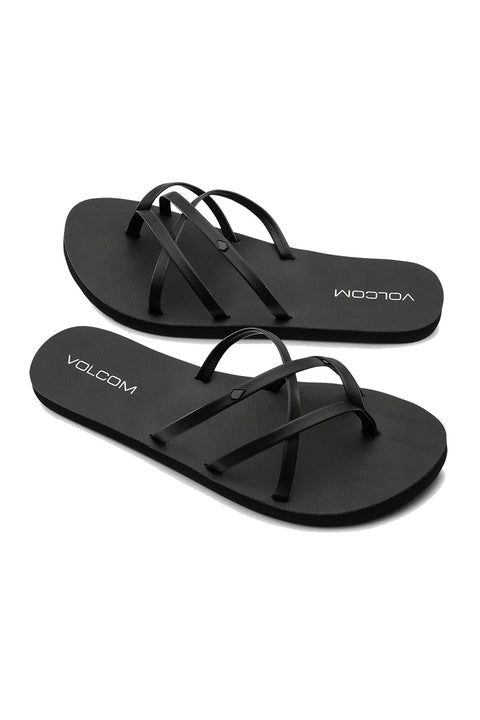 Volcom New School II Sandal - Black Out