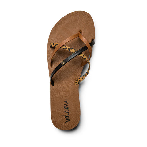 Volcom New School Sandal - Cheetah