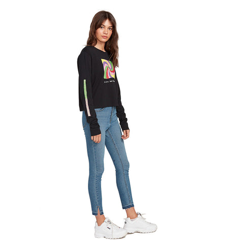 Volcom Ozzie Long Sleeve Tee - Black