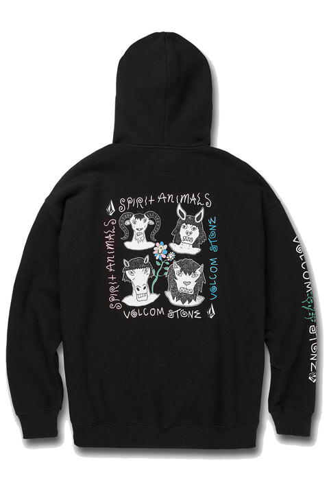 Volcom Surf Vitals Ozzy Wrong Pullover Hoodie - Black