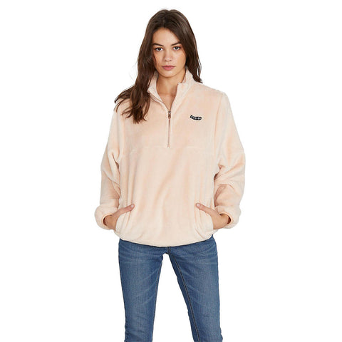 Volcom Pheelin Phuzzy Pullover - Dusty Rose