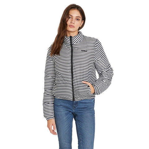 Volcom Puffs N Stuff Reversible Jacket - Black