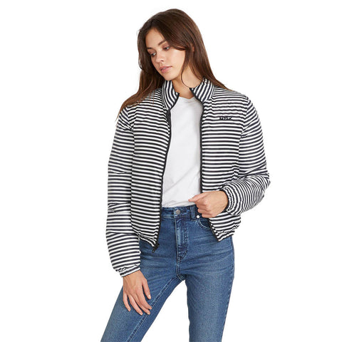 Volcom Puffs N Stuff Reversible Jacket - Black