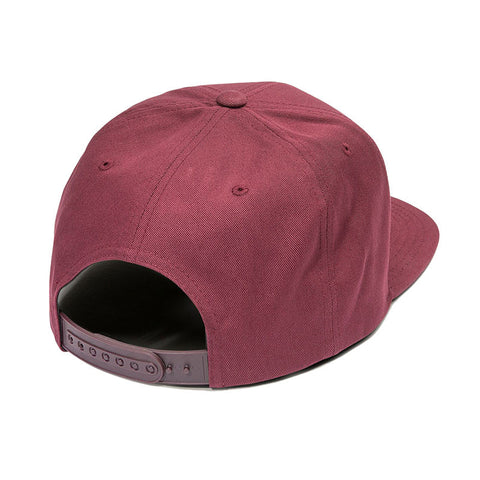 Volcom Quarter Twill Hat - Bordeaux Brown