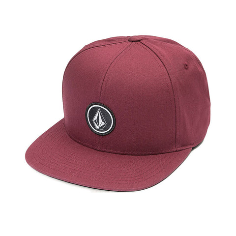 Volcom Quarter Twill Hat - Bordeaux Brown