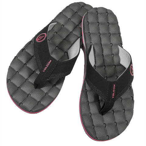 Volcom Recliner Sandal - Graphite