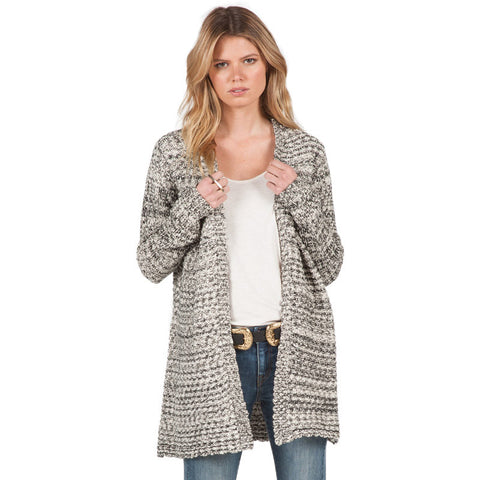 Volcom Rested Heart Cardigan - Black