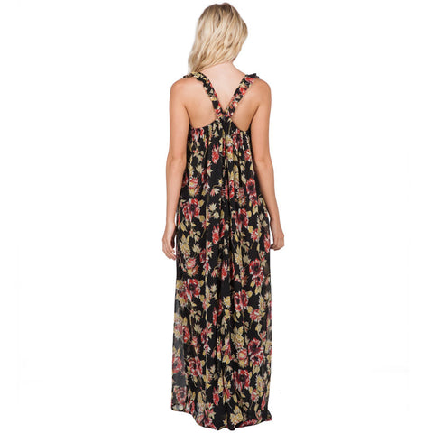 Volcom Ruffle Feather Dress - Black