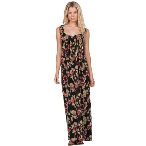 Volcom Ruffle Feather Dress - Black