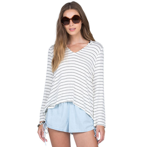 Volcom Second Chance Poncho - White