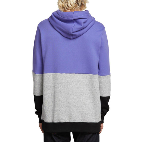 Volcom Single Stone Division Pullover Hoodie - Dark Purple