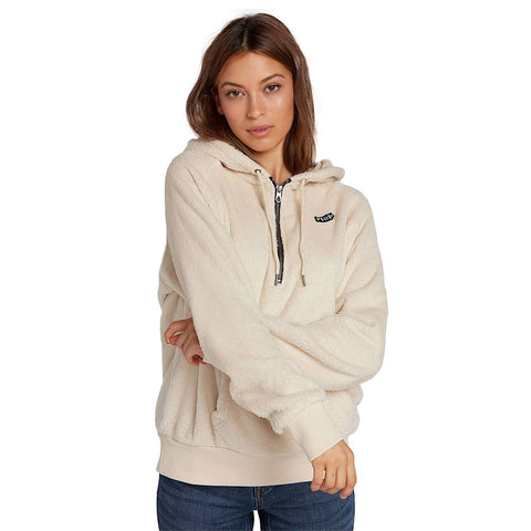 Volcom Snugz N Hugz Hoodie - Cream