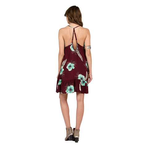 Volcom Stampede Dress - Merlot