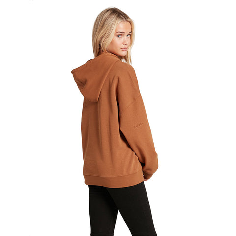 Volcom Stone Heart Hoodie - Mocha