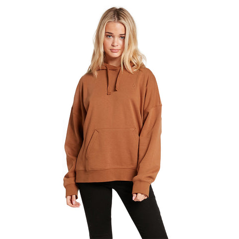 Volcom Stone Heart Hoodie - Mocha