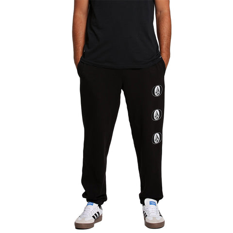 Volcom Stone Stack Fleece Pants - Black