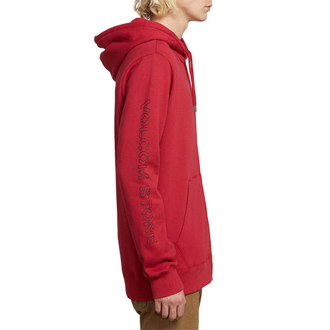 Volcom Supply Stone Zip Hoodie - Burgundy