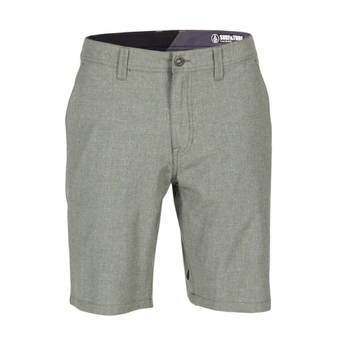 Volcom Surf N Turf Static Hybrid Shorts - Army Green Combo