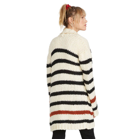Volcom The Big Cozy Cardi - Star White