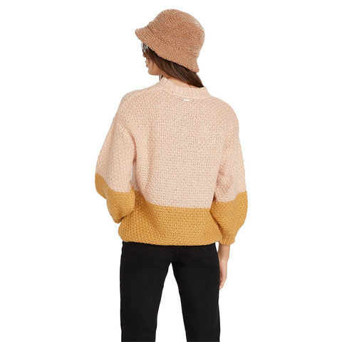 Volcom The Shevers Sweater - Dusty Rose