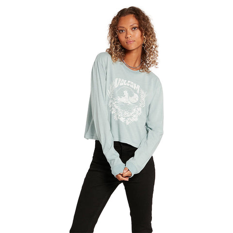Volcom The Volcom Stones Long Sleeve - Blue Fog
