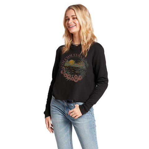 Volcom Thermality Long Sleeve Shirt - Black