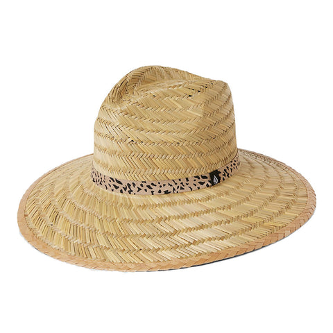 Volcom Throw Shade Straw Sun Hat - Natural