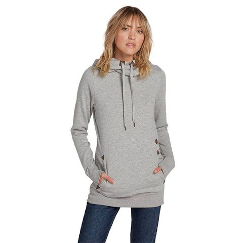 Volcom Tower Pullover Fleece - Heather Grey (Old)