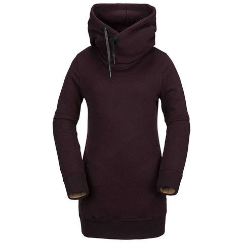 Volcom Tower Pullover Fleece - Merlot