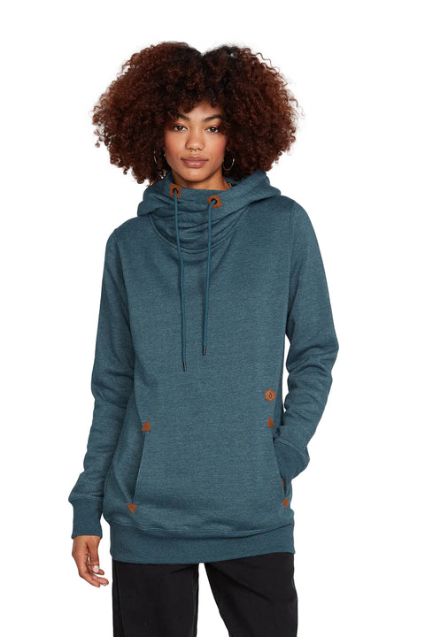 Volcom Tower Pullover Fleece - Storm Blue