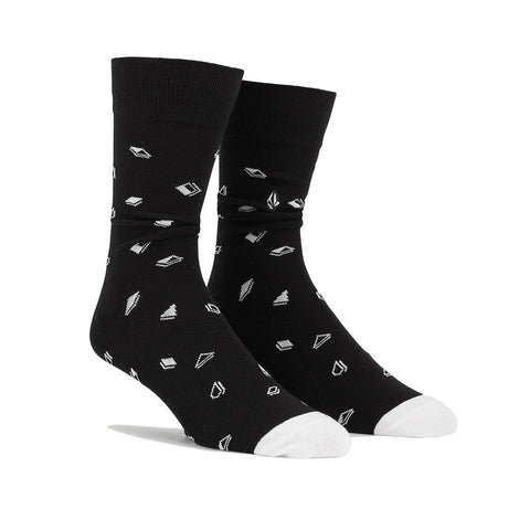 Volcom True Socks - Black / White