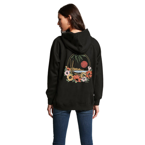 Volcom Truly Stoked Boyfriend Hoodie - Black