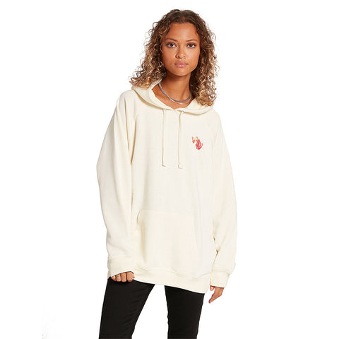 Volcom Truly Stokin Boyfriend Hoodie - Cloud