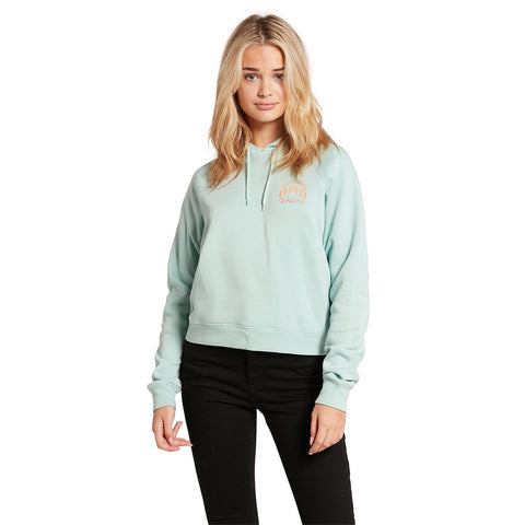 Volcom Truly Stokin Hoodie - Blue Fog