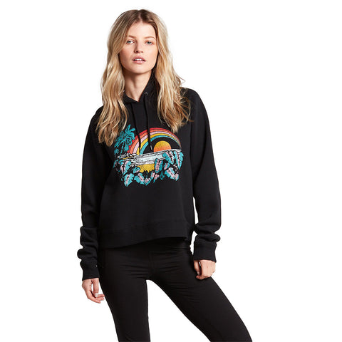 Volcom Truly Stokin Hoodie - Black Combo