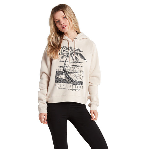 Volcom Truly Stokin Hoodie - Bone