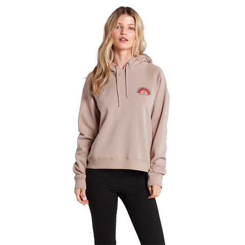 Volcom Truly Stokin Hoodie - Mauve