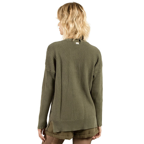 Volcom Twisted Mr Sweater - Dark Camo