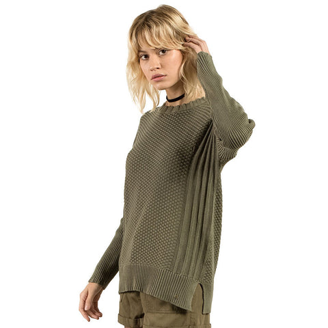 Volcom Twisted Mr Sweater - Dark Camo