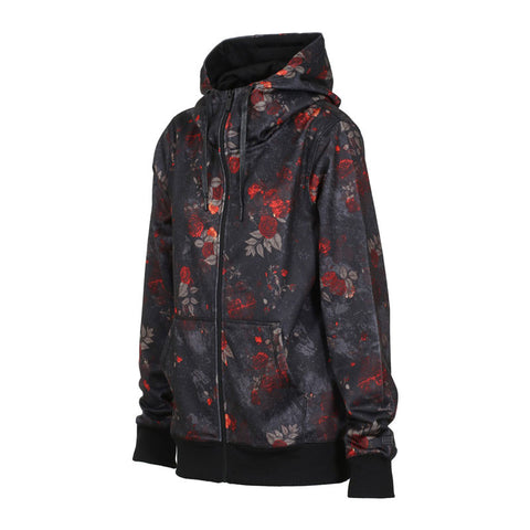 Volcom Vitro Fleece - Black Floral Print