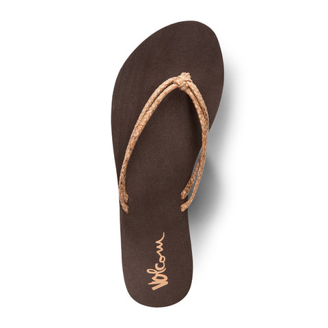 Volcom Forever And Ever Sandal - Cognac