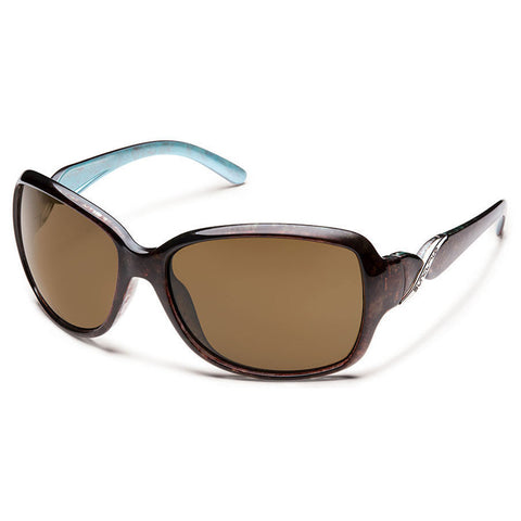 Suncloud Weave Sunglasses - Tortoise Backpaint / Brown Polar