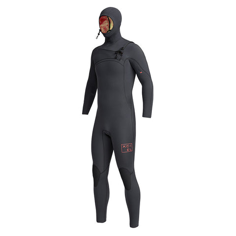 Xcel Comp X Hooded 5.5/4.5 Wetsuit - Black