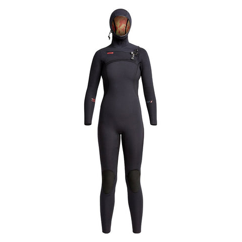 Xcel Women's Comp X Hooded 4.5/3.5 Wetsuit - Black