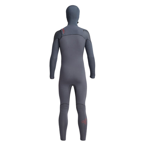 Xcel Youth Comp X Hooded 4.5/3.5 Wetsuit - Gunmetal (old)