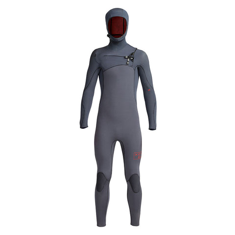 Xcel Youth Comp X Hooded 4.5/3.5 Wetsuit - Gunmetal (old)