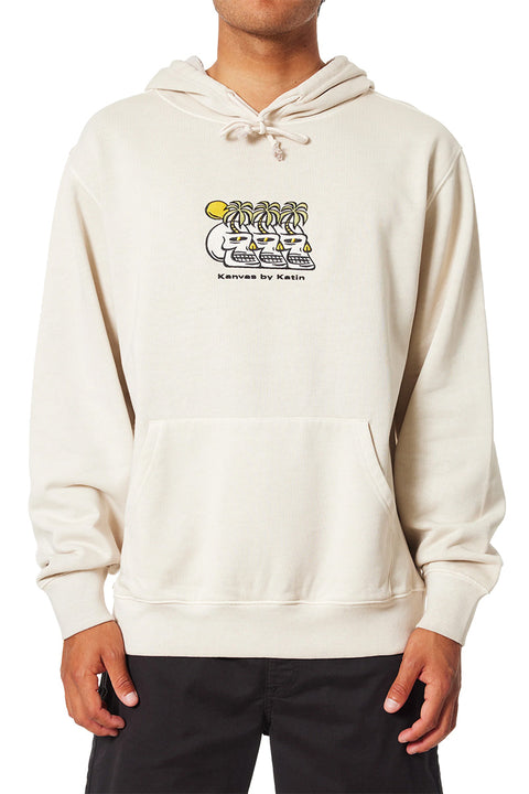 Katin Cortex Embroidered Hoodie - Birch Pigment
